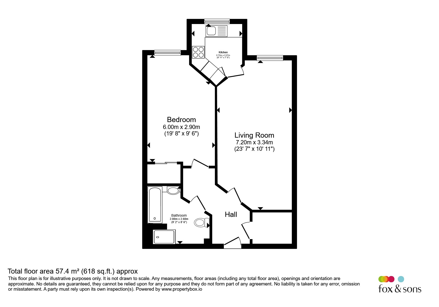 22, Catherine Court, Sopwith Road, Eastleigh floorplan