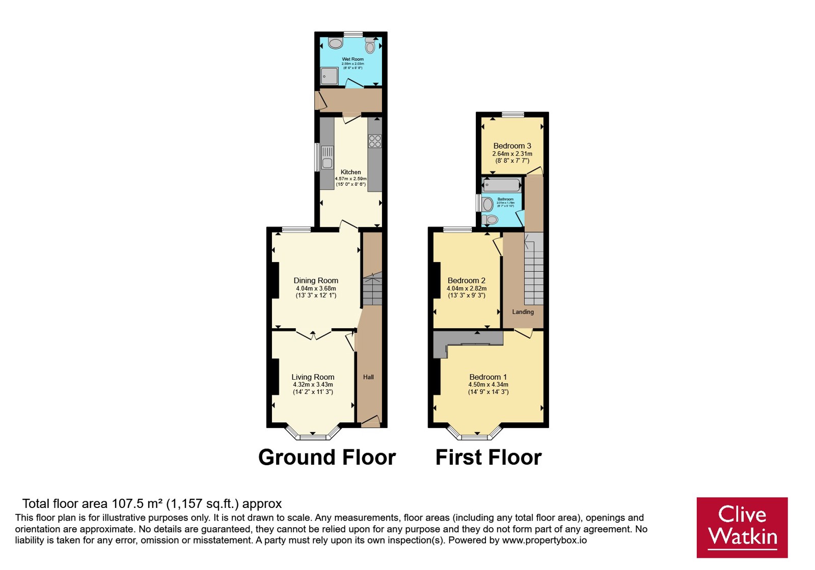 121, Arthur Street, Merseyside floorplan