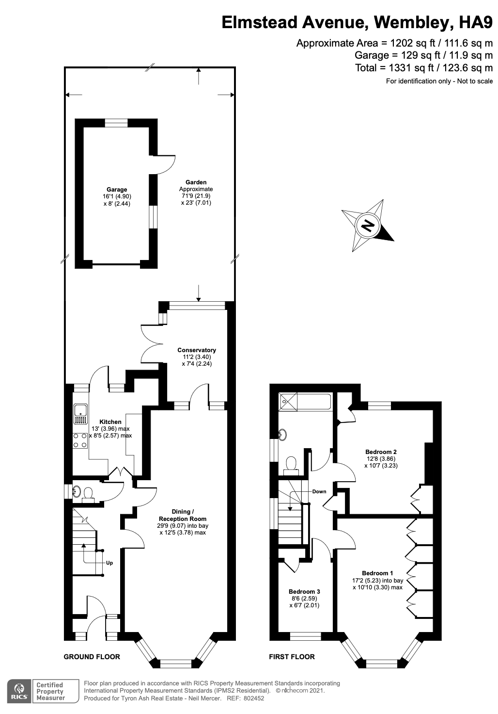 Elmstead Avenue, Wembley floorplan