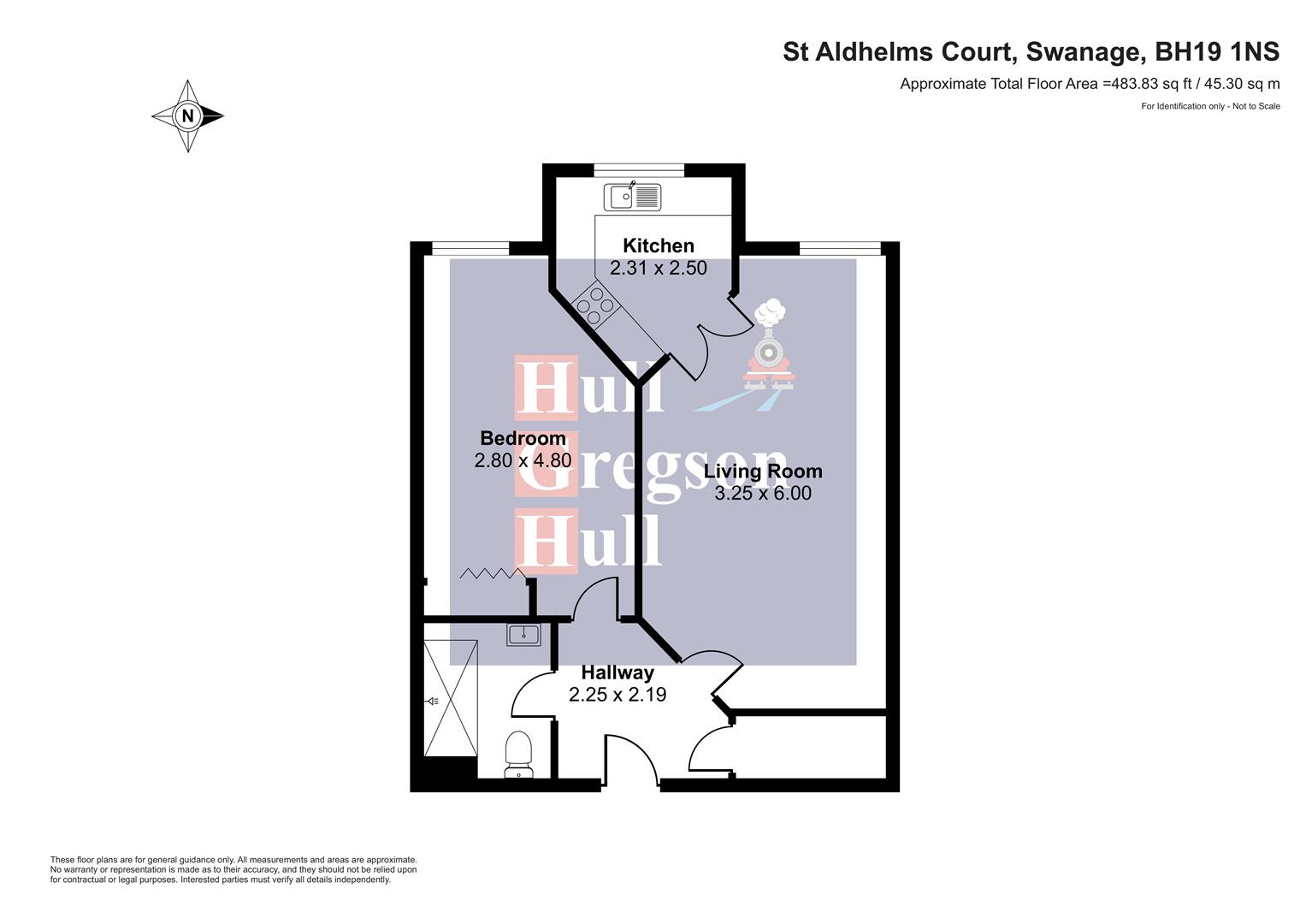 34, St Aldhelms Court, Swanage floorplan