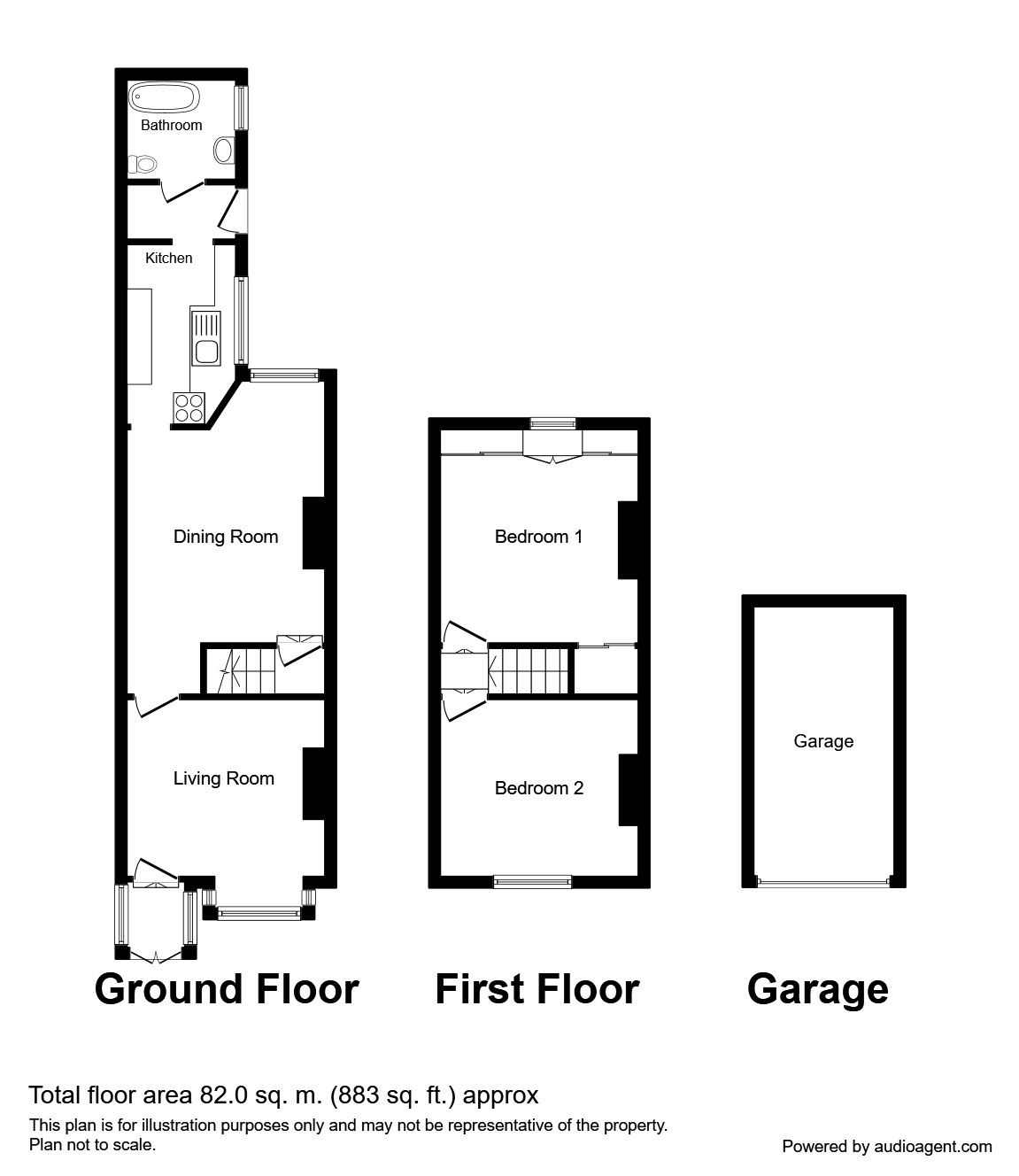 2 Bedrooms Terraced house for sale in Wolstern Road, Stoke-On-Trent ST3