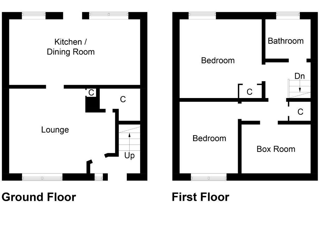 2 Bedrooms Terraced house for sale in Duchally Place, Auchterarder, Perthshire PH3