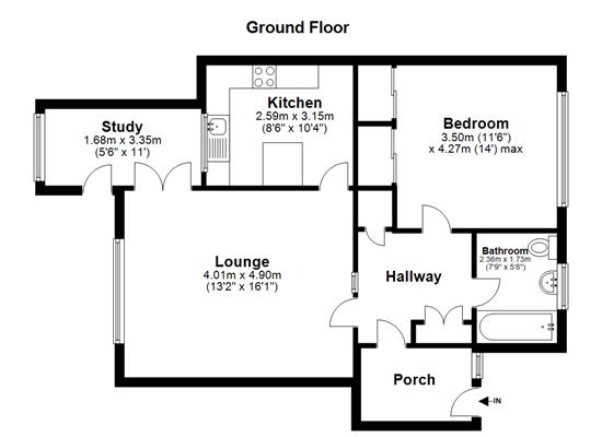 1 Bedrooms Maisonette to rent in Bishops Walk, Croydon CR0