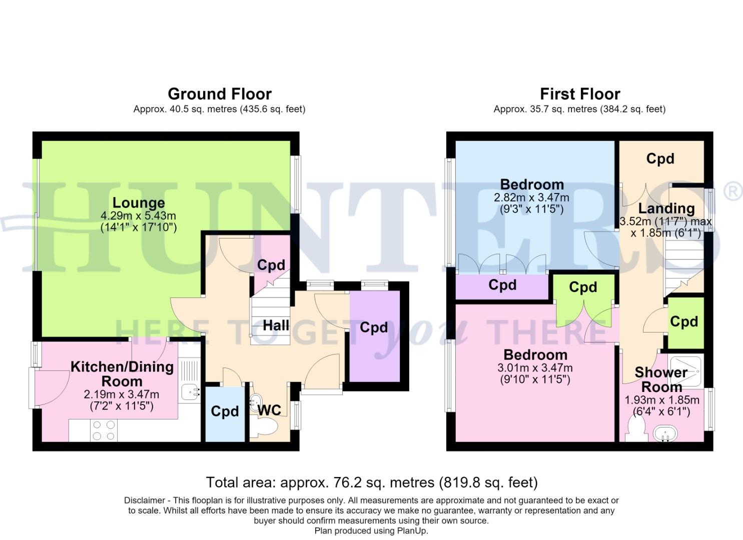 26, Elmton Road, Manchester floorplan