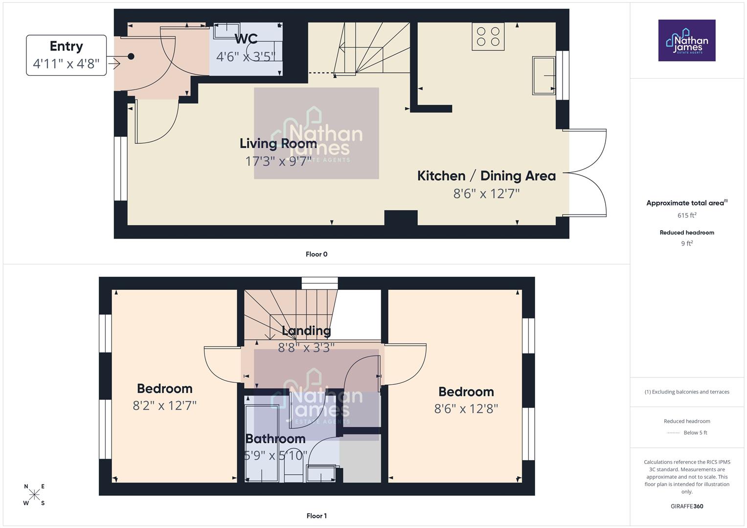 132, Maes Y Twr, Caldicot floorplan