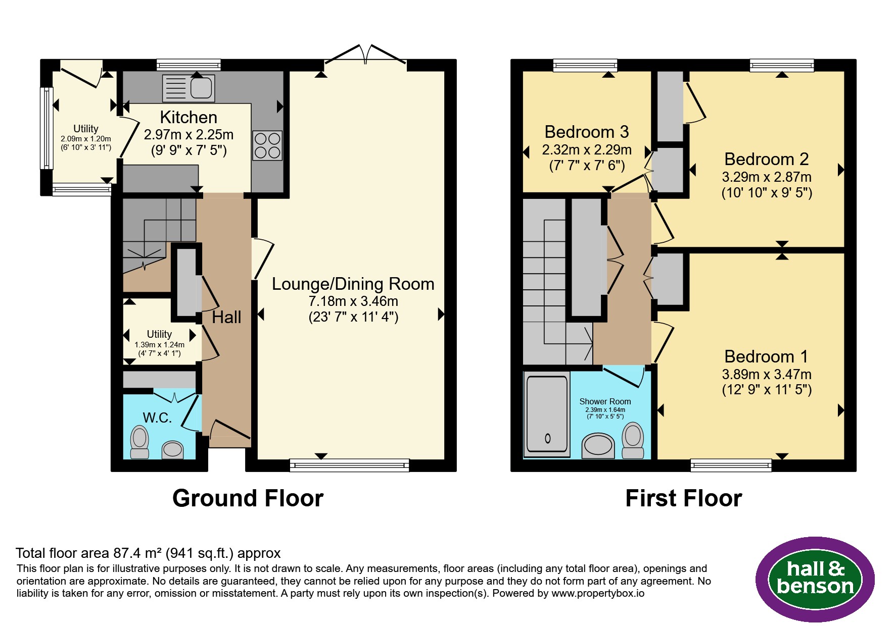 45, Hunter Road, Belper floorplan
