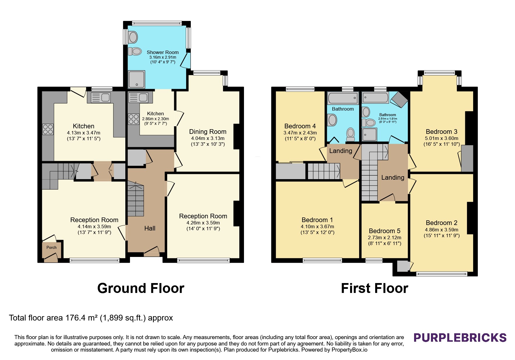 2, Gordon Avenue, South Croydon floorplan