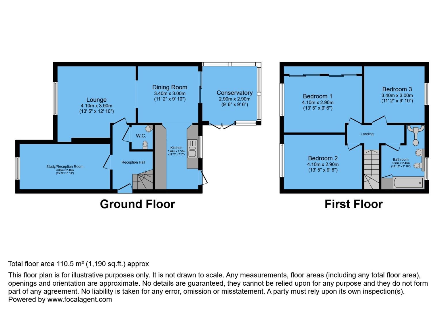 48, Norwood Avenue, Chesterfield floorplan