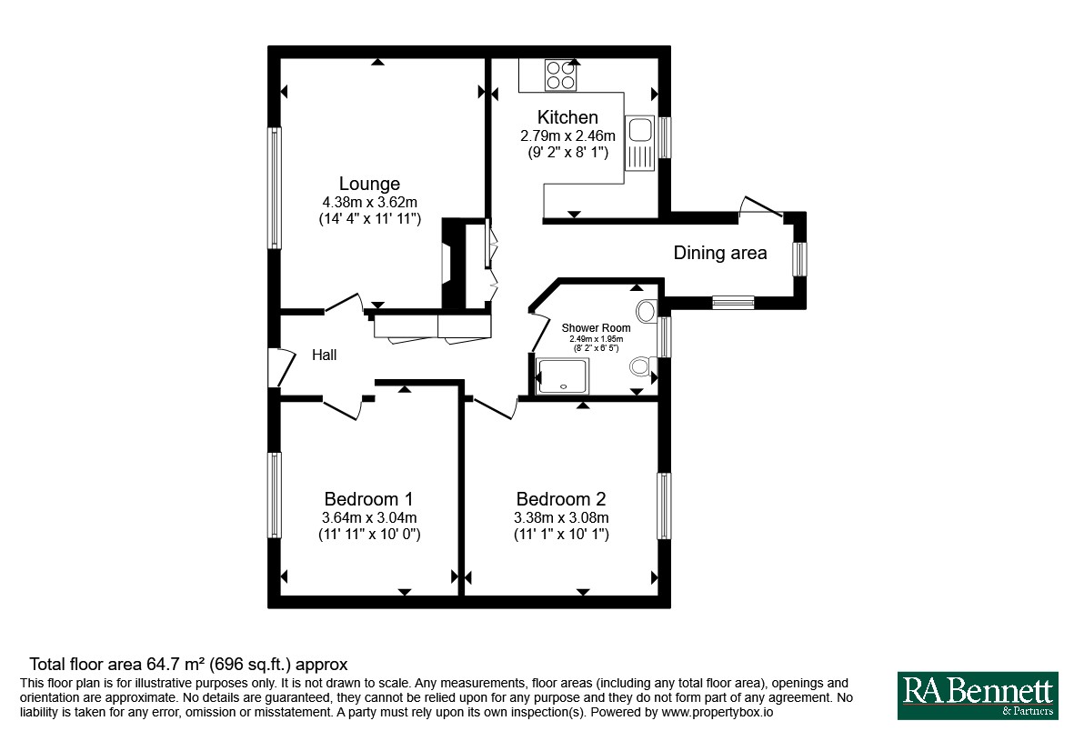 4, May Grove, Wotton-under-Edge floorplan