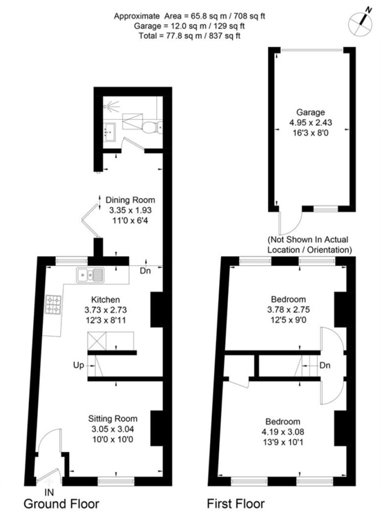 6, Naunton Lane, Gloucestershire floorplan