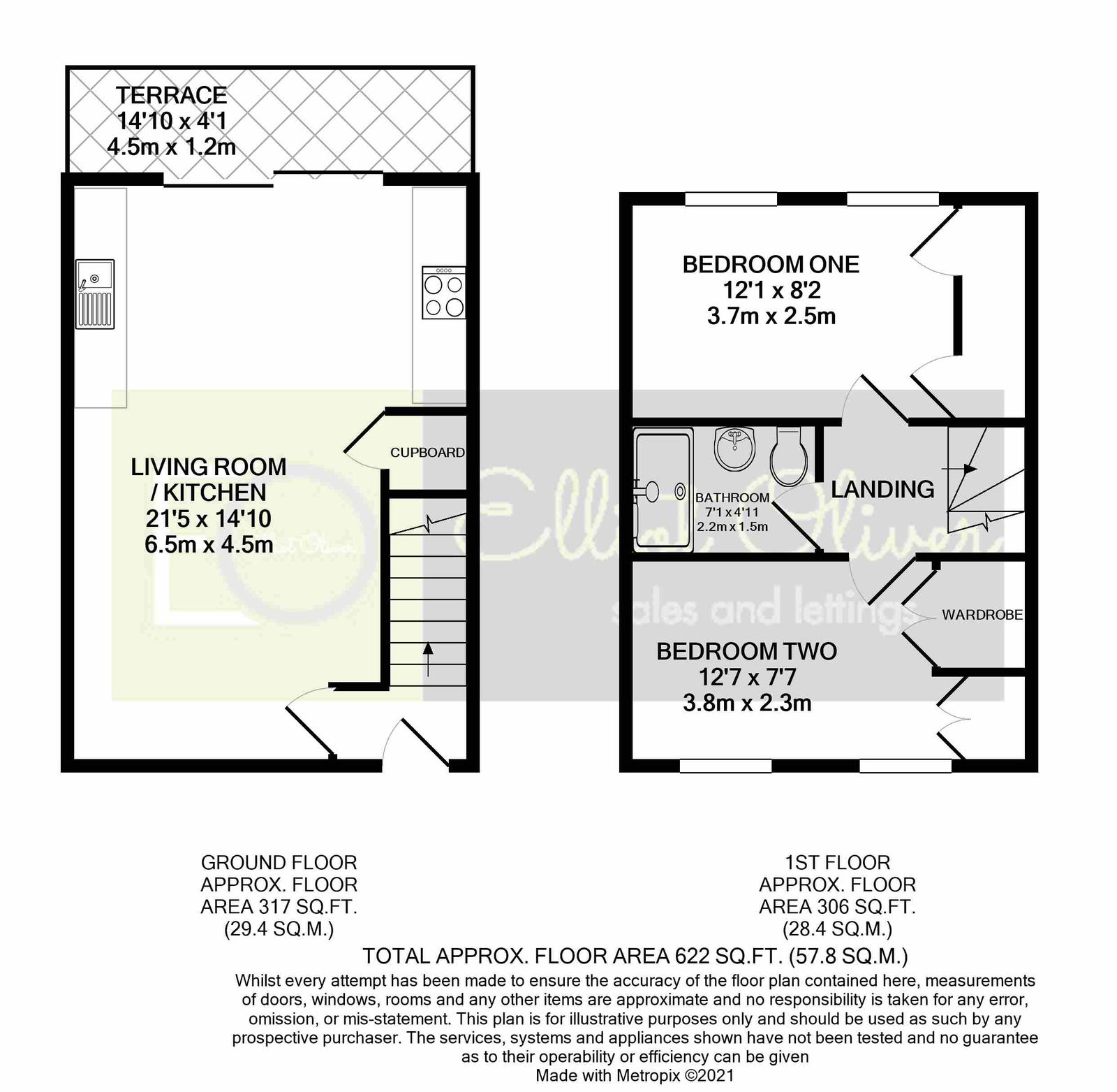 11, Lansdown Terrace Lane, Cheltenham floorplan