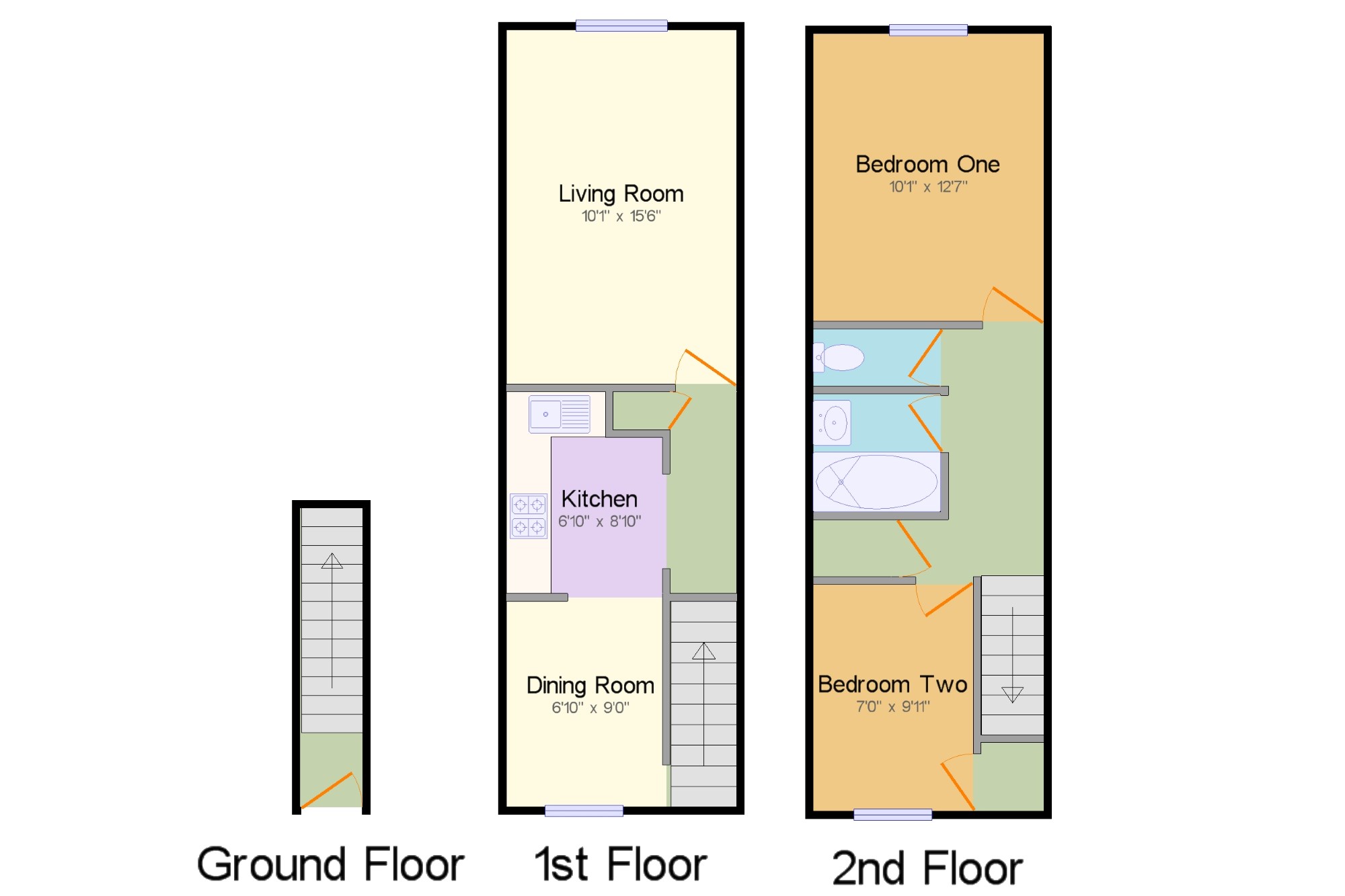 2 Bedrooms Maisonette for sale in Mayfield Court, Sandy, Bedfordshire SG19