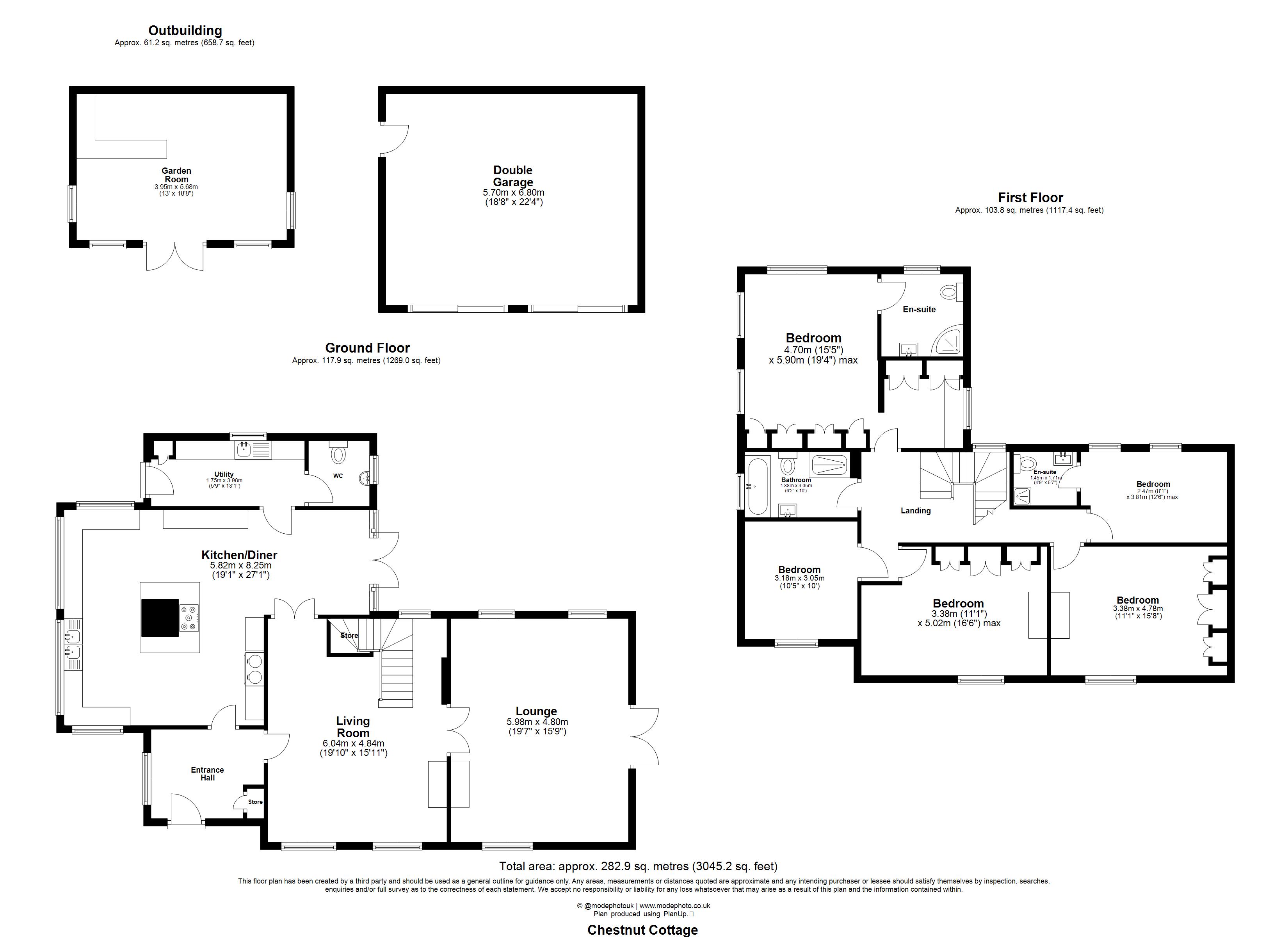 Chestnut Cottage,, Chestnut Farm Road, Essex floorplan