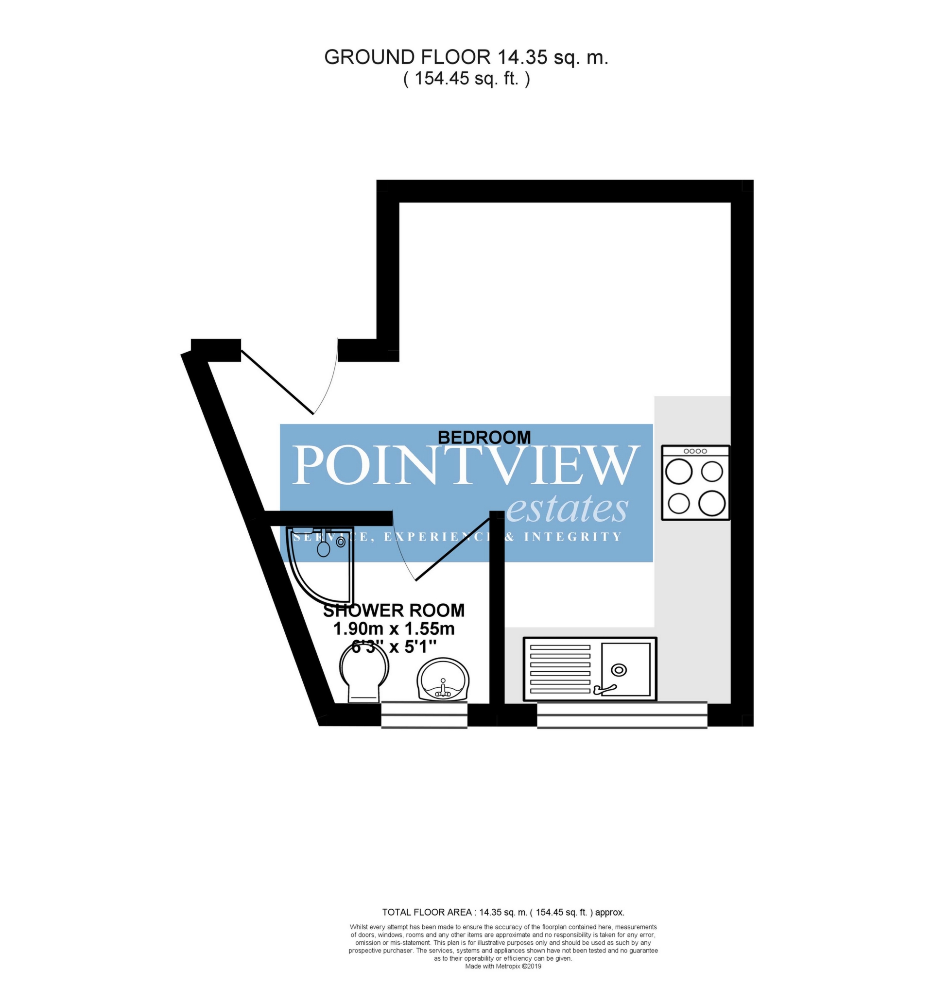 0 Bedrooms Studio to rent in High Road, South Tottenham N15