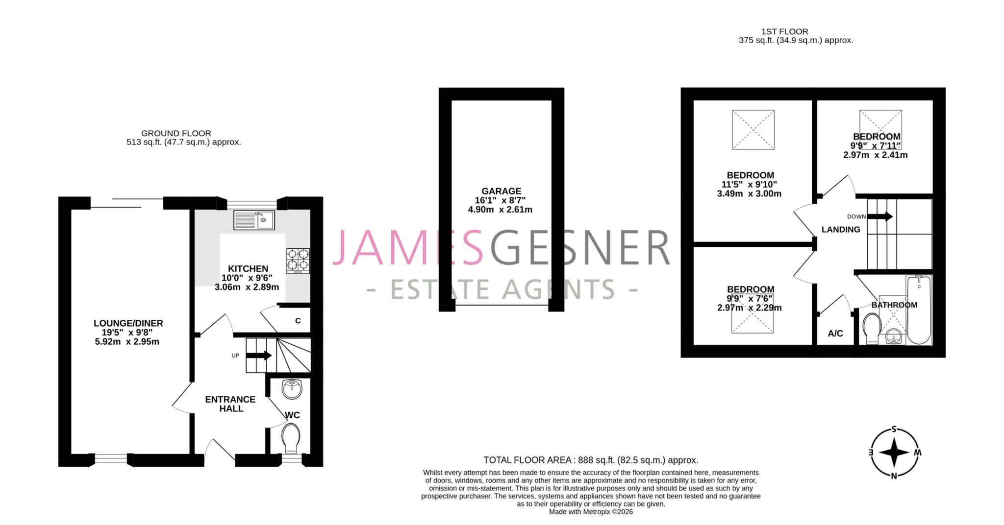 9, Bosleys Orchard, Didcot floorplan