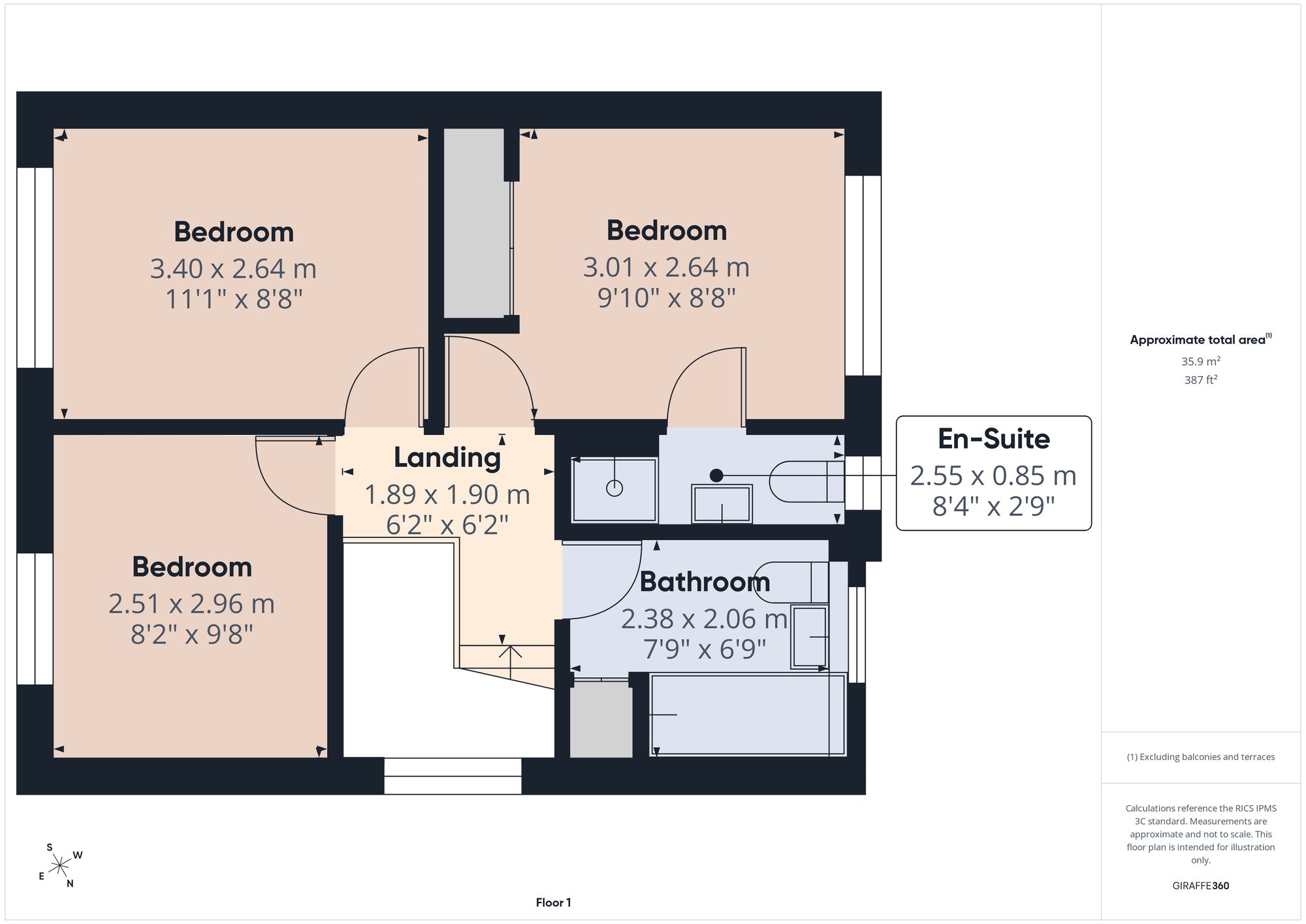 6 Kirkfell Drive, Manchester floorplan