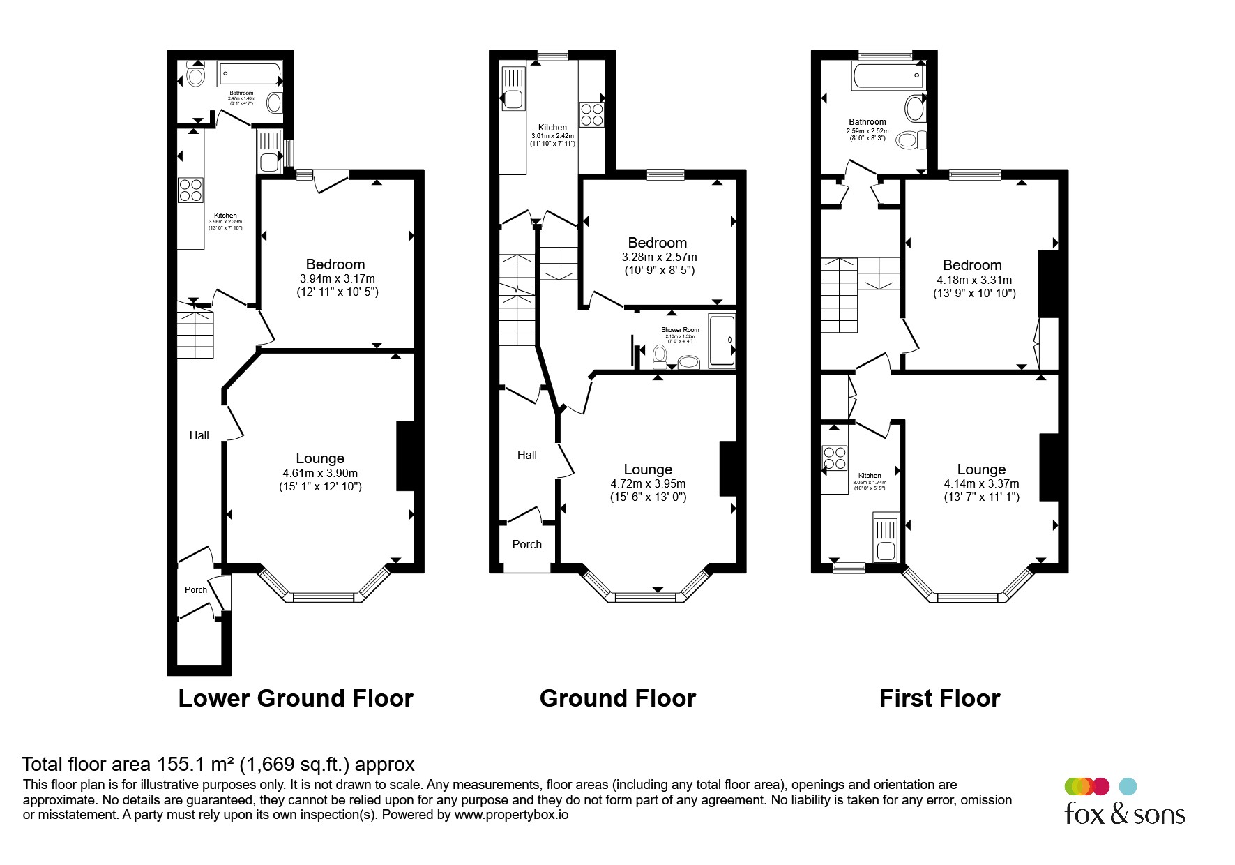 118, Queens Park Road, Brighton floorplan