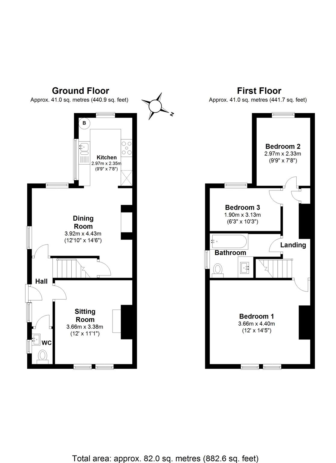 3 Bedrooms End terrace house for sale in Summerfield Terrace, Bath, Somerset BA1