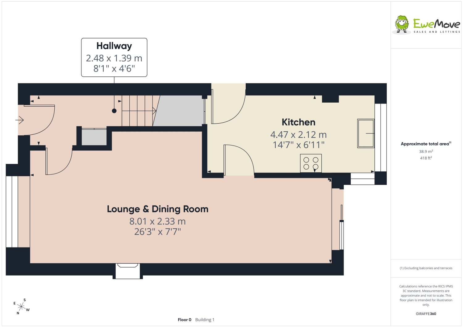 10, Mancroft, York floorplan
