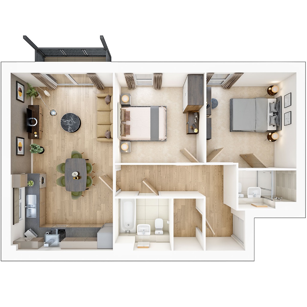 Willow Court - Plot 56, Arborfield Heights, Nine Mile Ride Extension, Arborfield Green floorplan