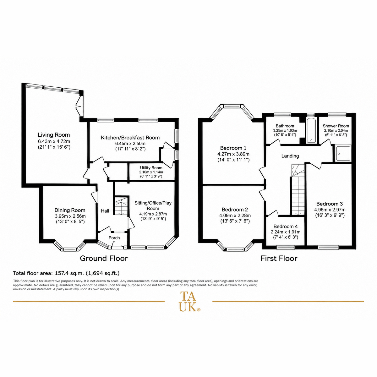 150, Moor Lane, Woodford floorplan