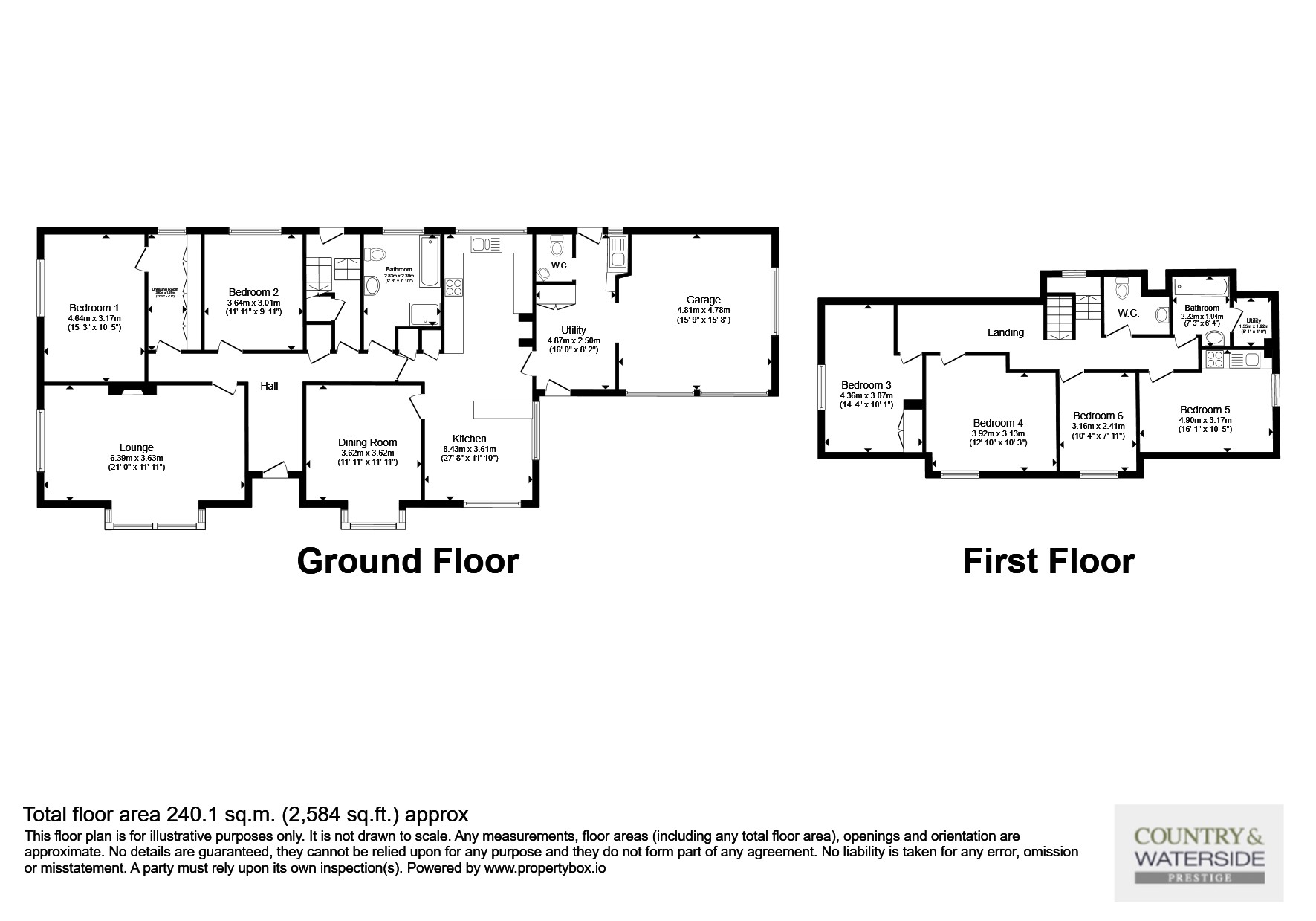 Oakridge,, Tregenna, Cornwall floorplan