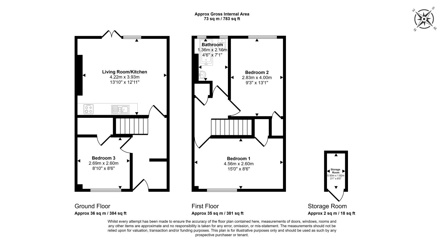 3, Rams Grove, Romford floorplan