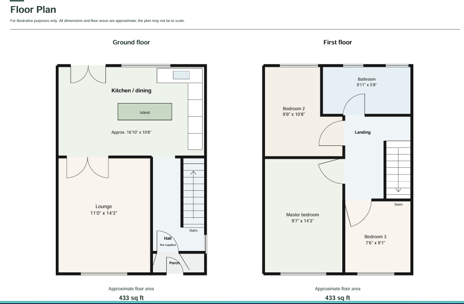 104, Broom Hill Road, Rochester floorplan