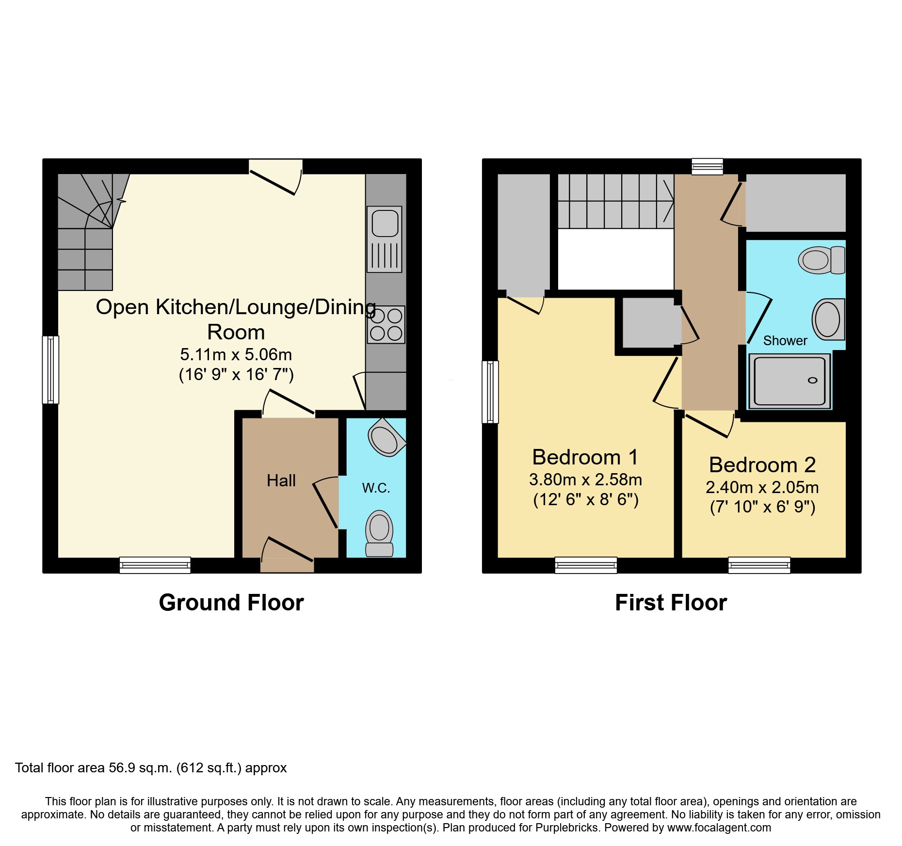 24, Lyme Grove, Brooklands, Milton Keynes floorplan