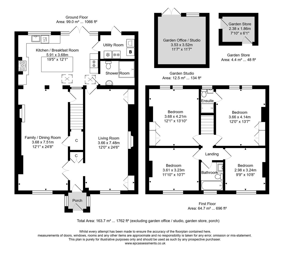 Rose Cottage, 8, Church Street, Steeple Ashton floorplan