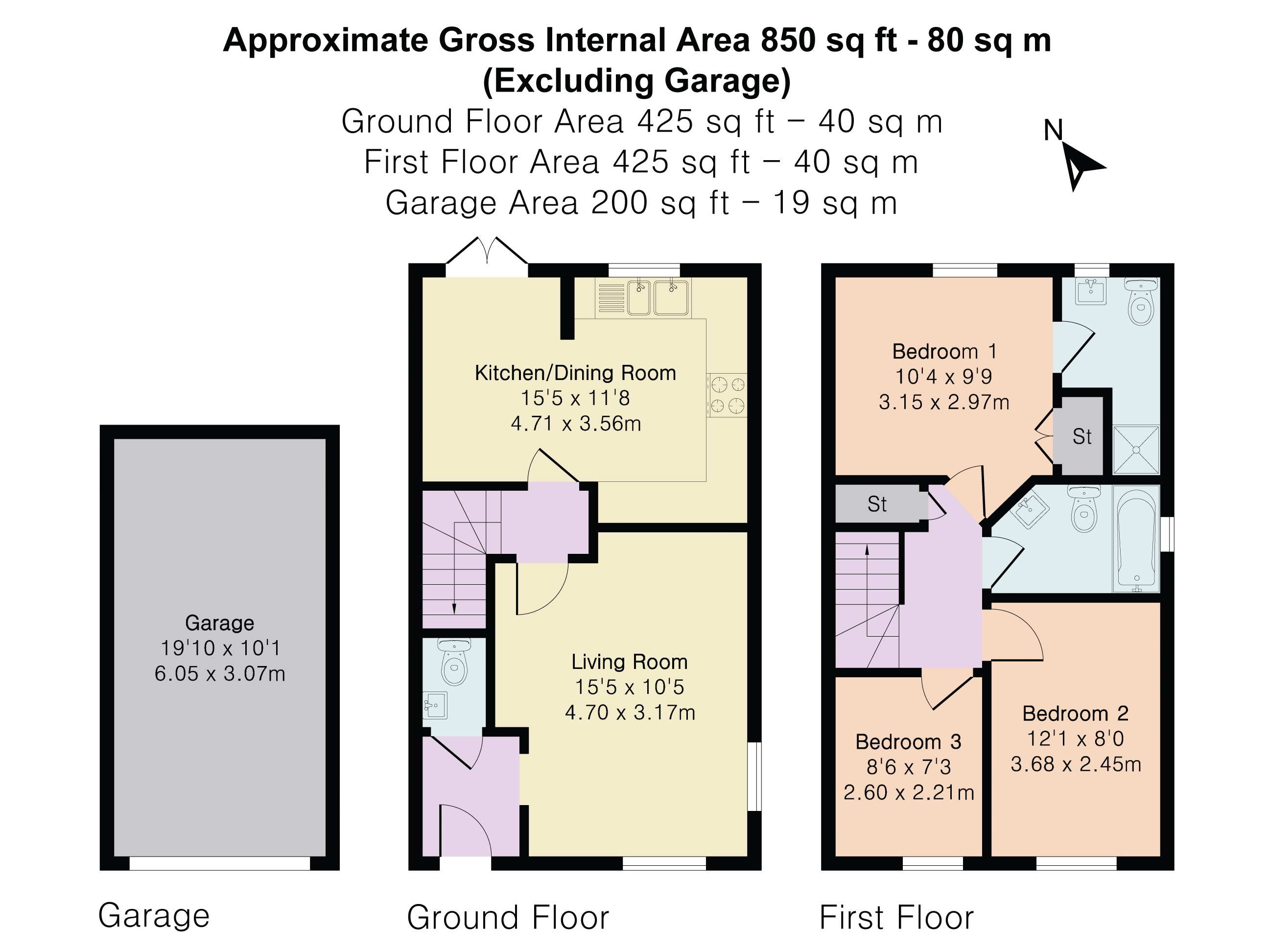 5, Kiln Crescent, Chilton floorplan
