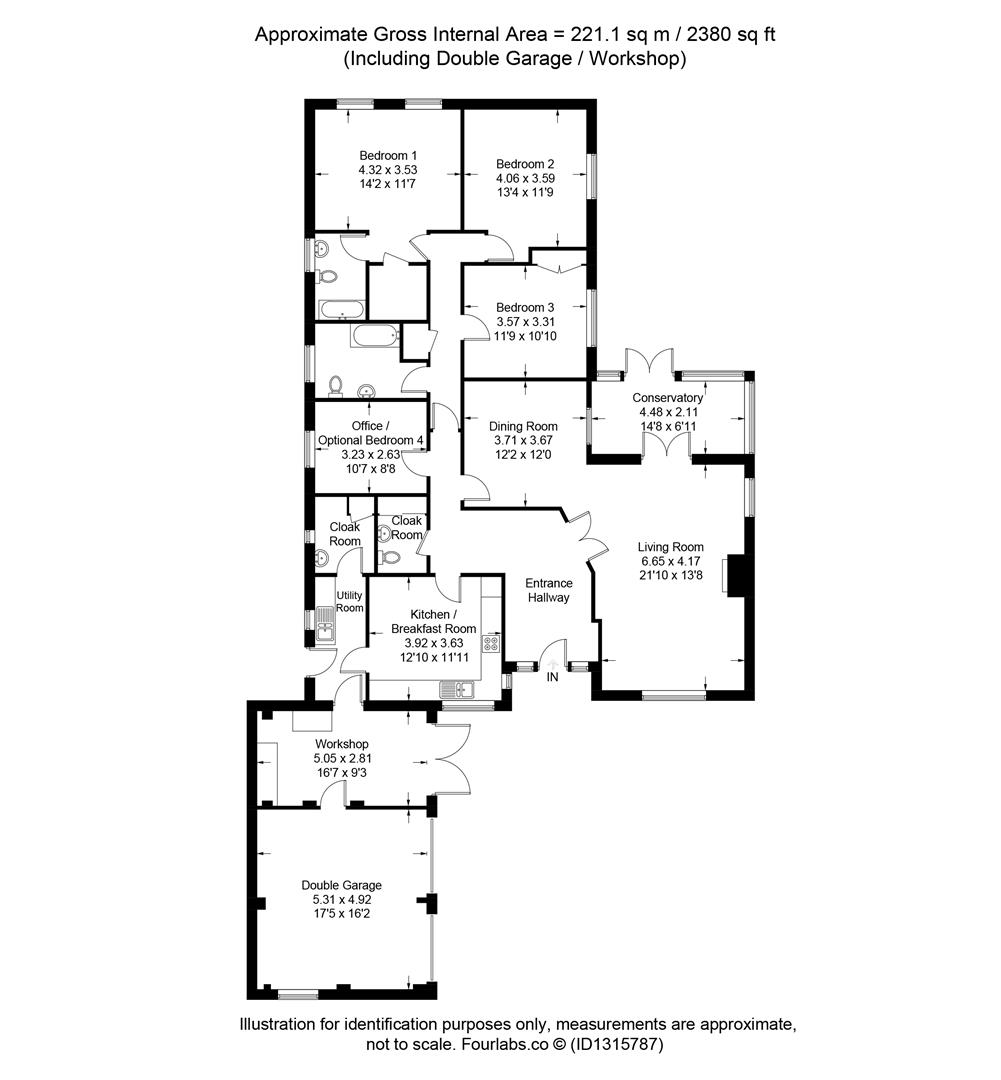 68, South Lane, Bridgwater floorplan