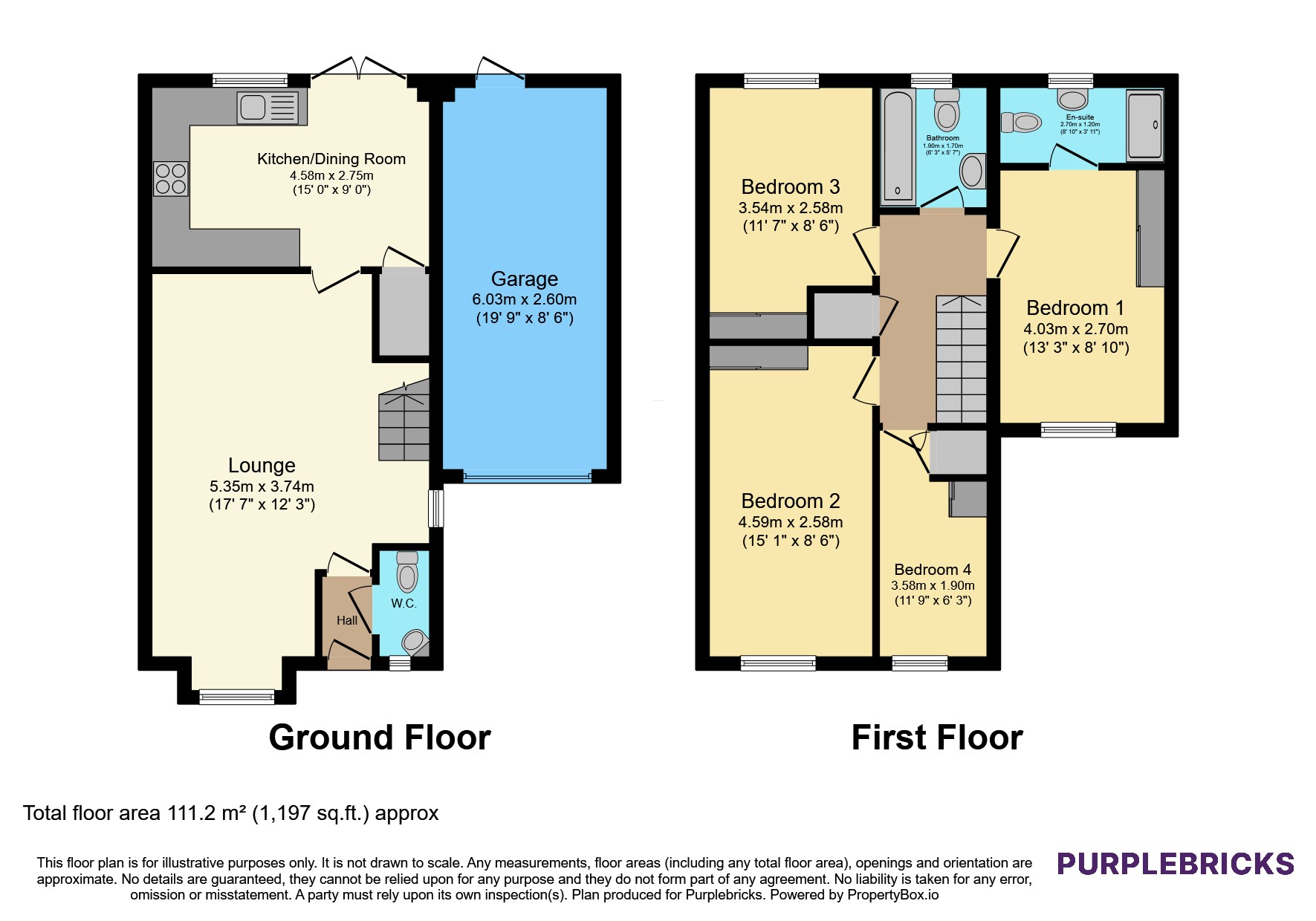 7, Mullion Drive, Bilston floorplan