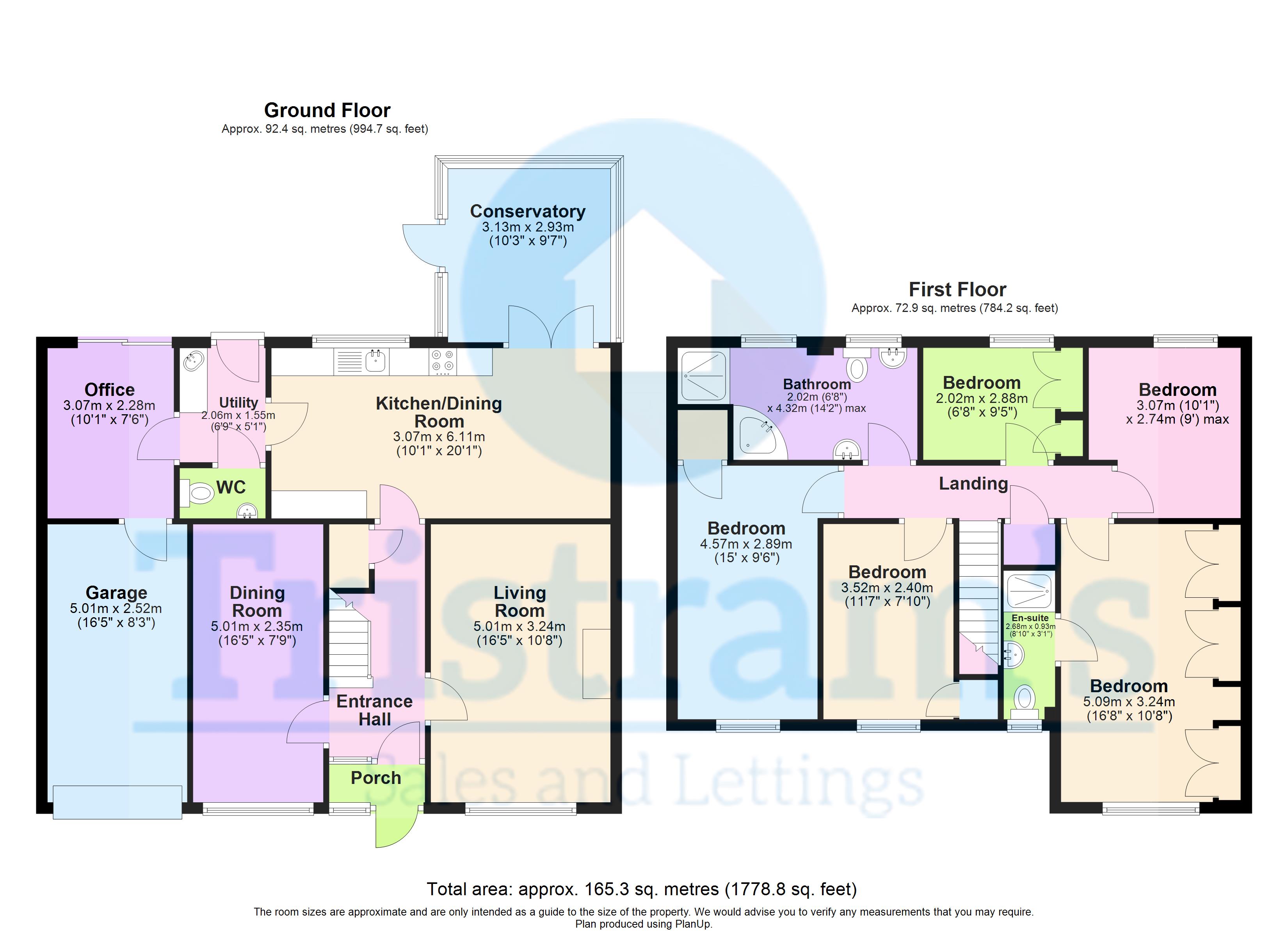 6, Archer Crescent, Nottingham floorplan