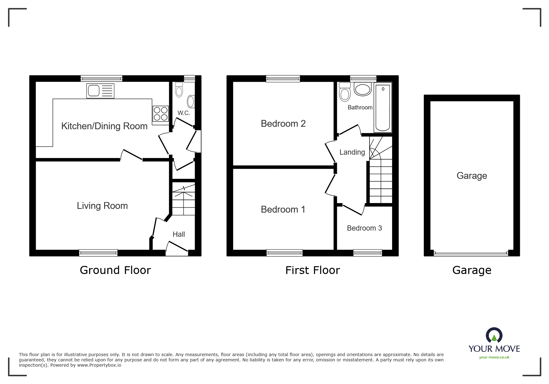 36, Scholars Green, Cumbria floorplan