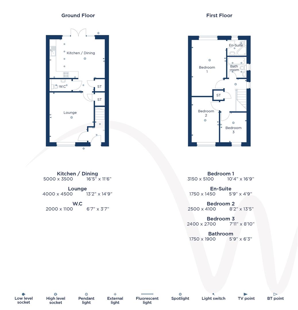 Plot 117, The Cedar, The Wolds, Market Weighton floorplan