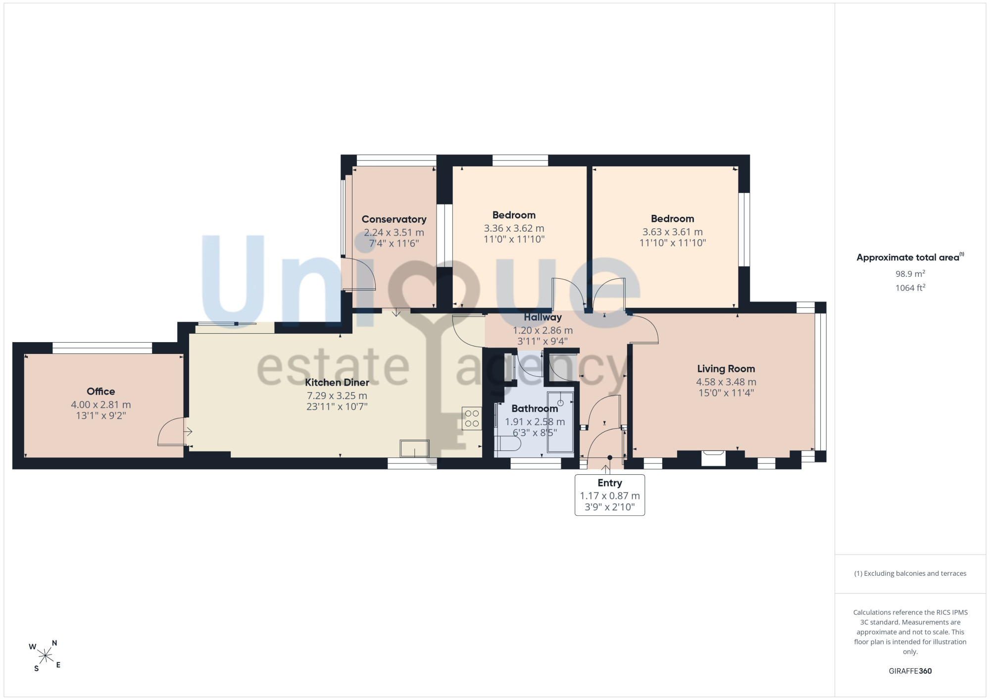 31, Caryl Road, Lytham St. Annes floorplan