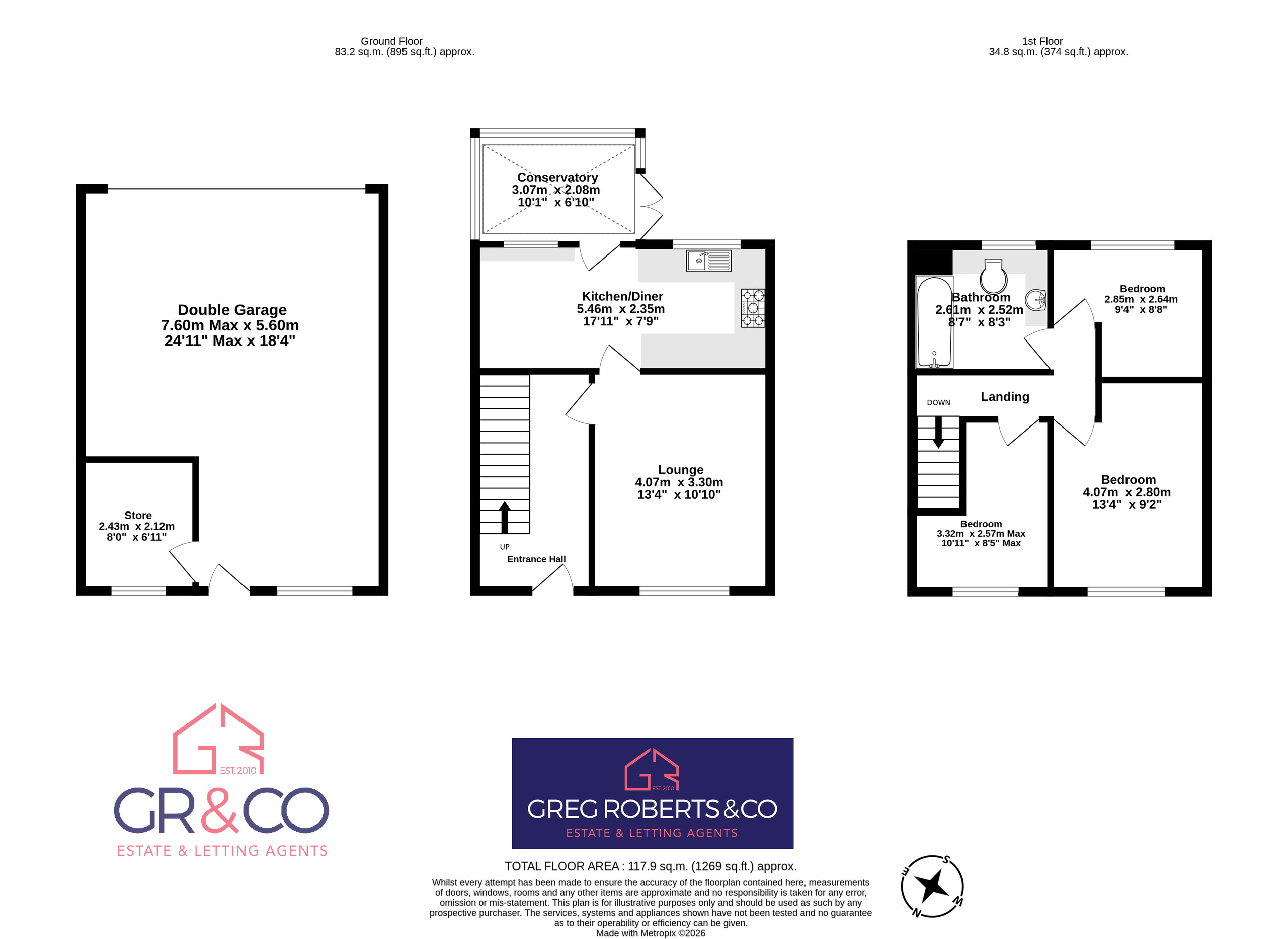 120 Beaufort Road, Tredegar floorplan