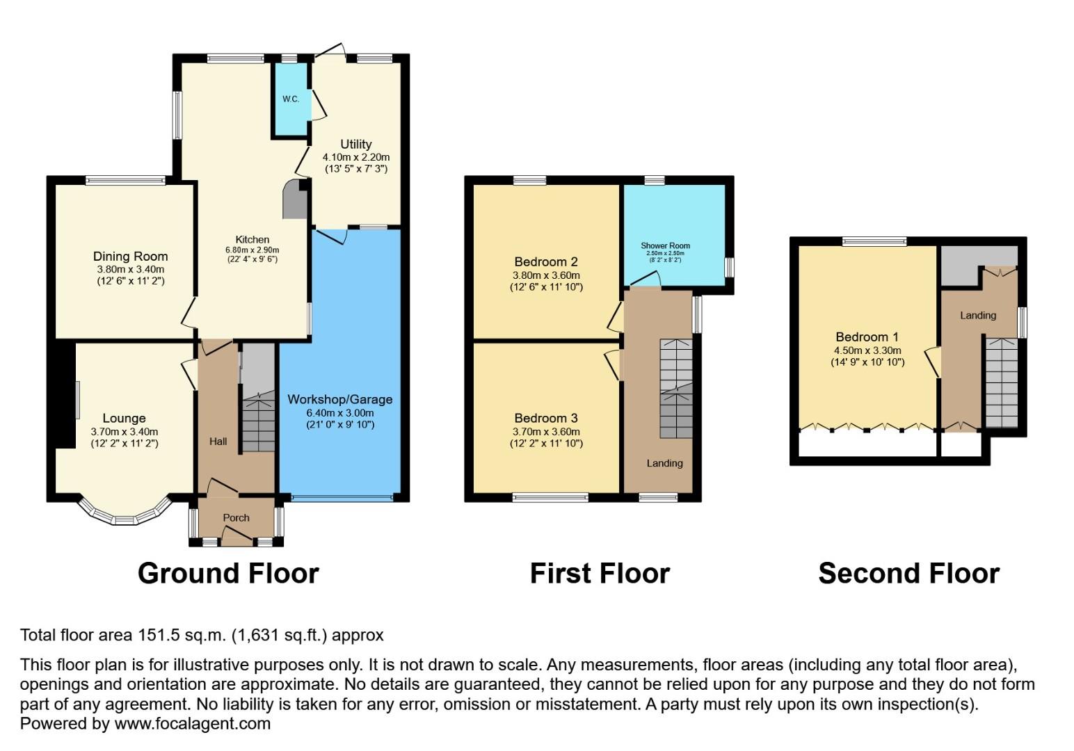 249, The Wheel, Sheffield floorplan