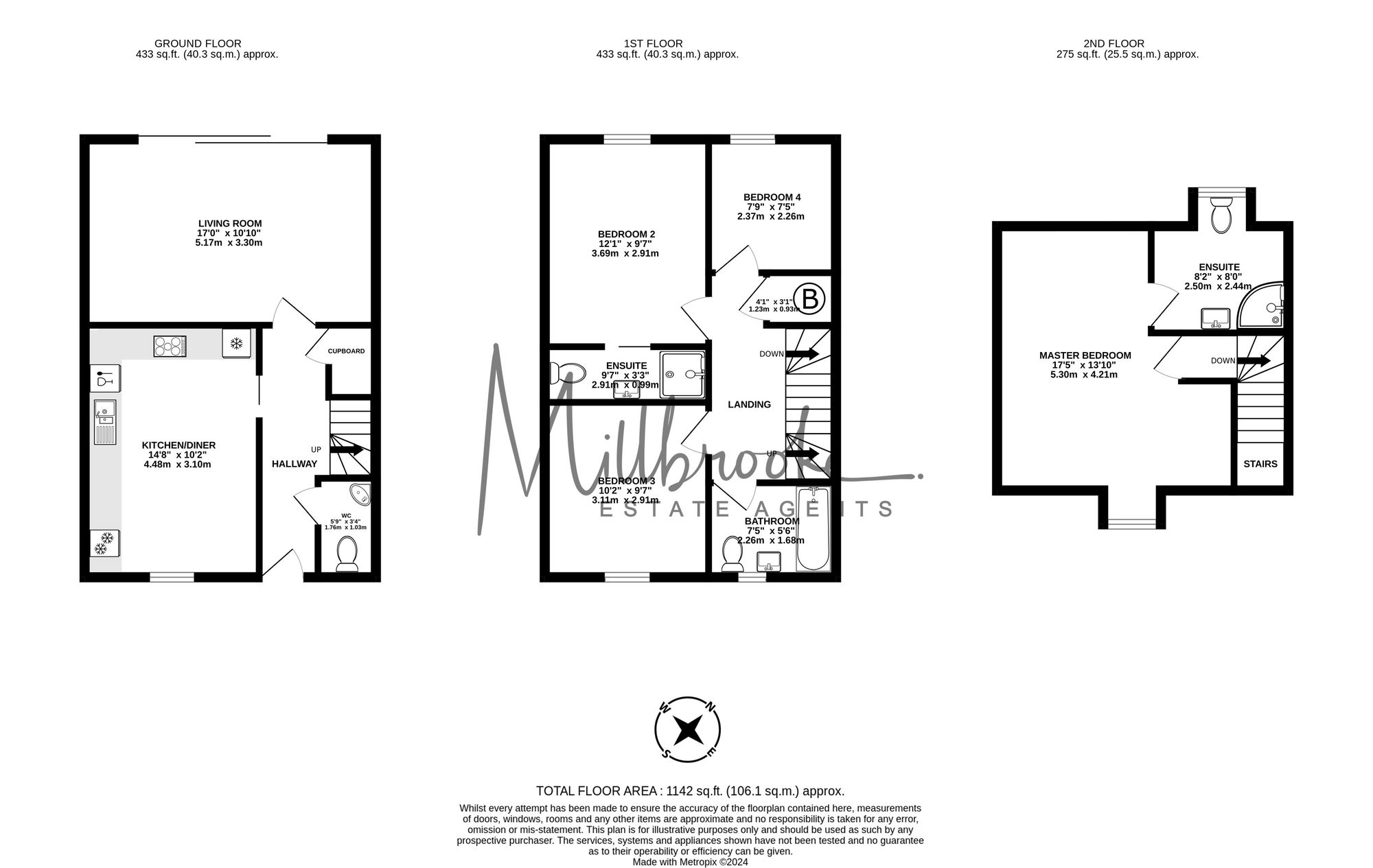 11 Leigh Road, Manchester floorplan