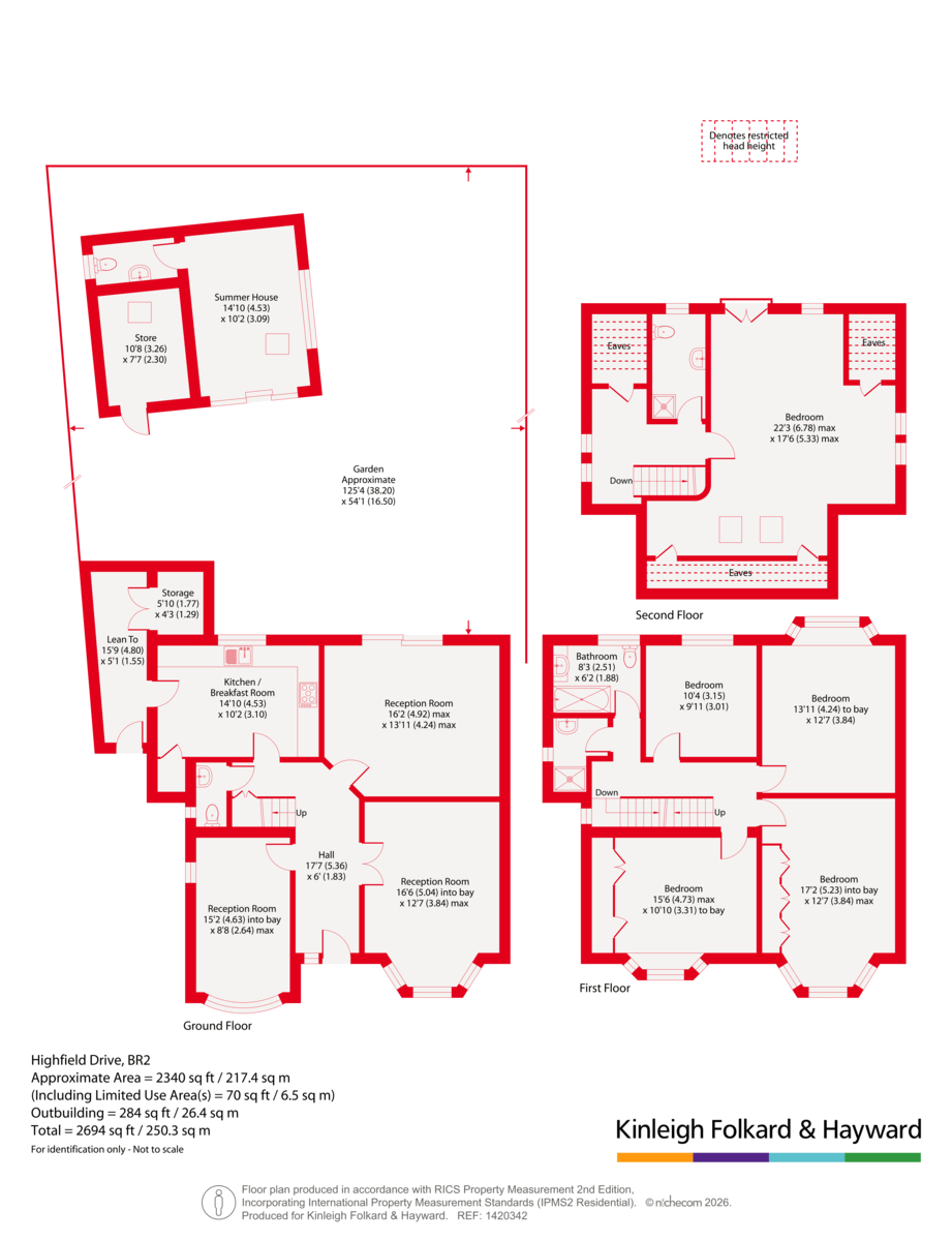 17, Highfield Drive, Kent floorplan