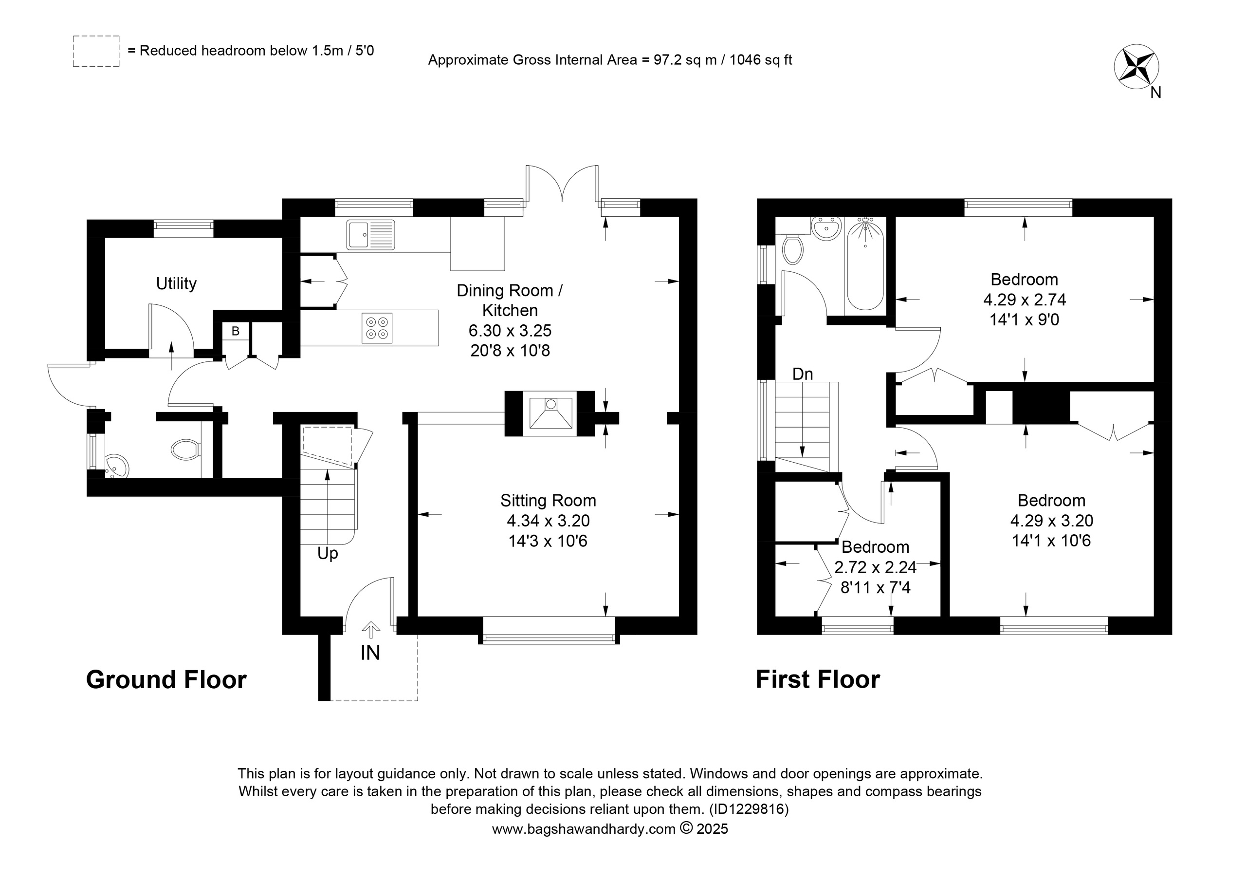 9 Fort Road, Sevenoaks floorplan
