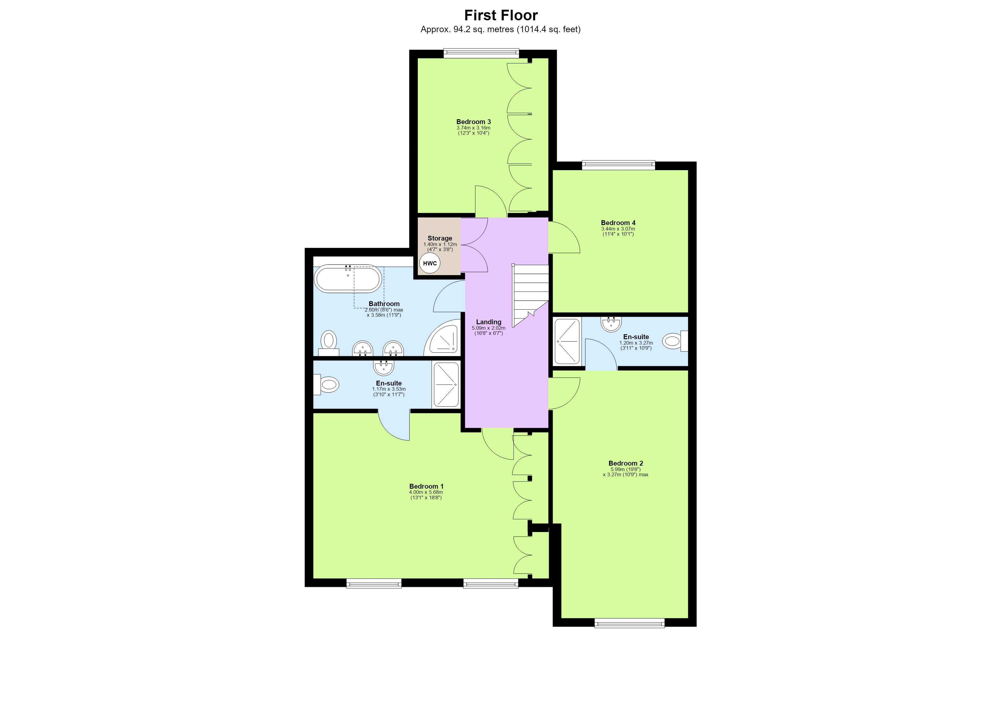 St. Davids End,, Leverstock Green Road, Hertfordshire floorplan
