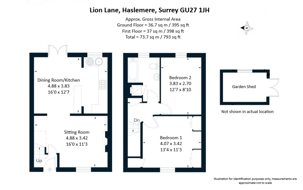 114, Lion Lane, Haslemere, Lion Lane, Haslemere, Haslemere floorplan