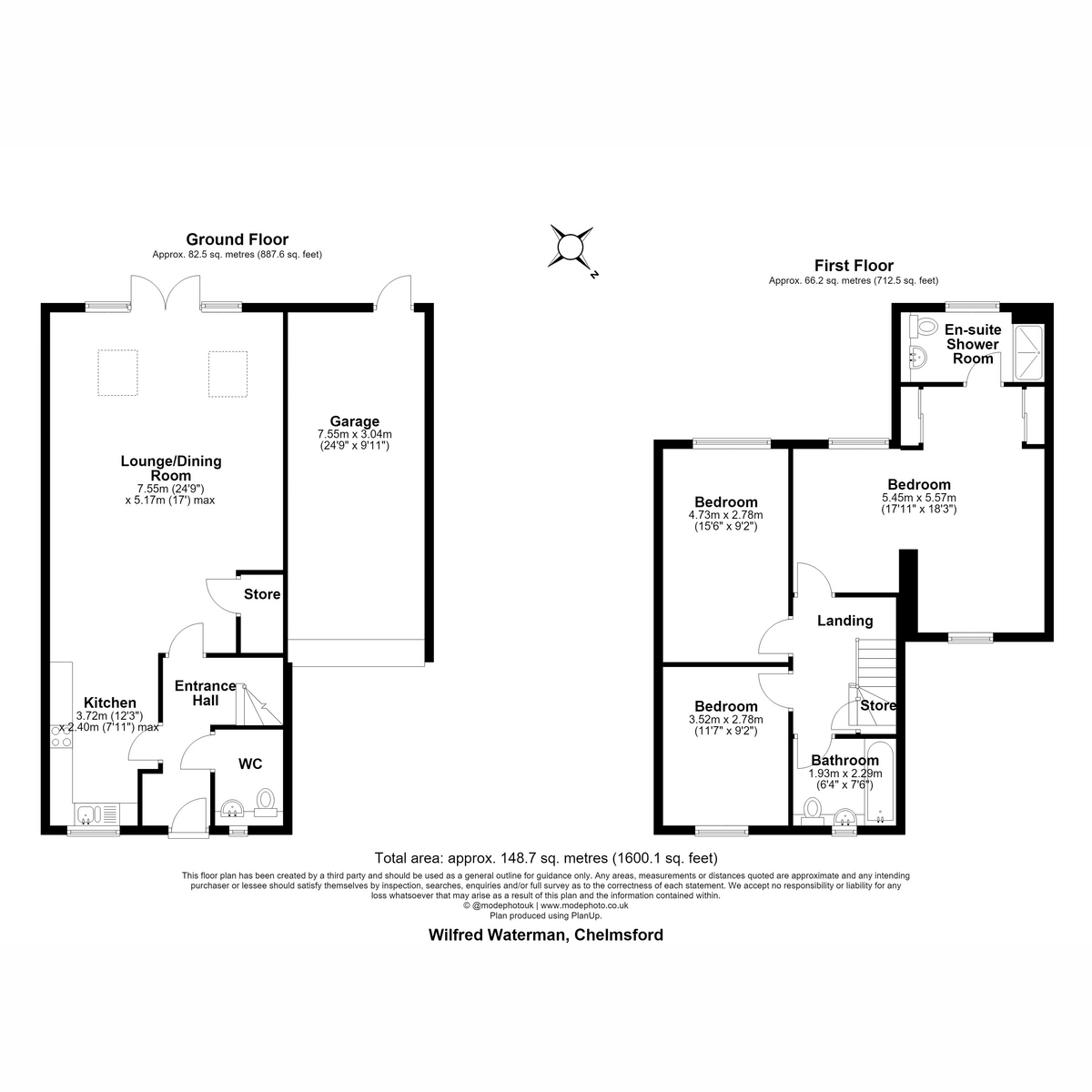 53, Wilfred Waterman Drive, Chelmsford floorplan