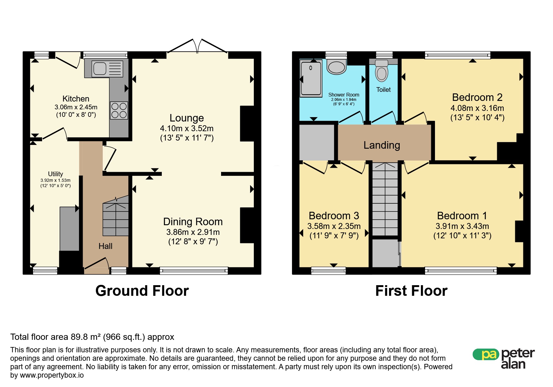 62, Washford Avenue, Cardiff floorplan