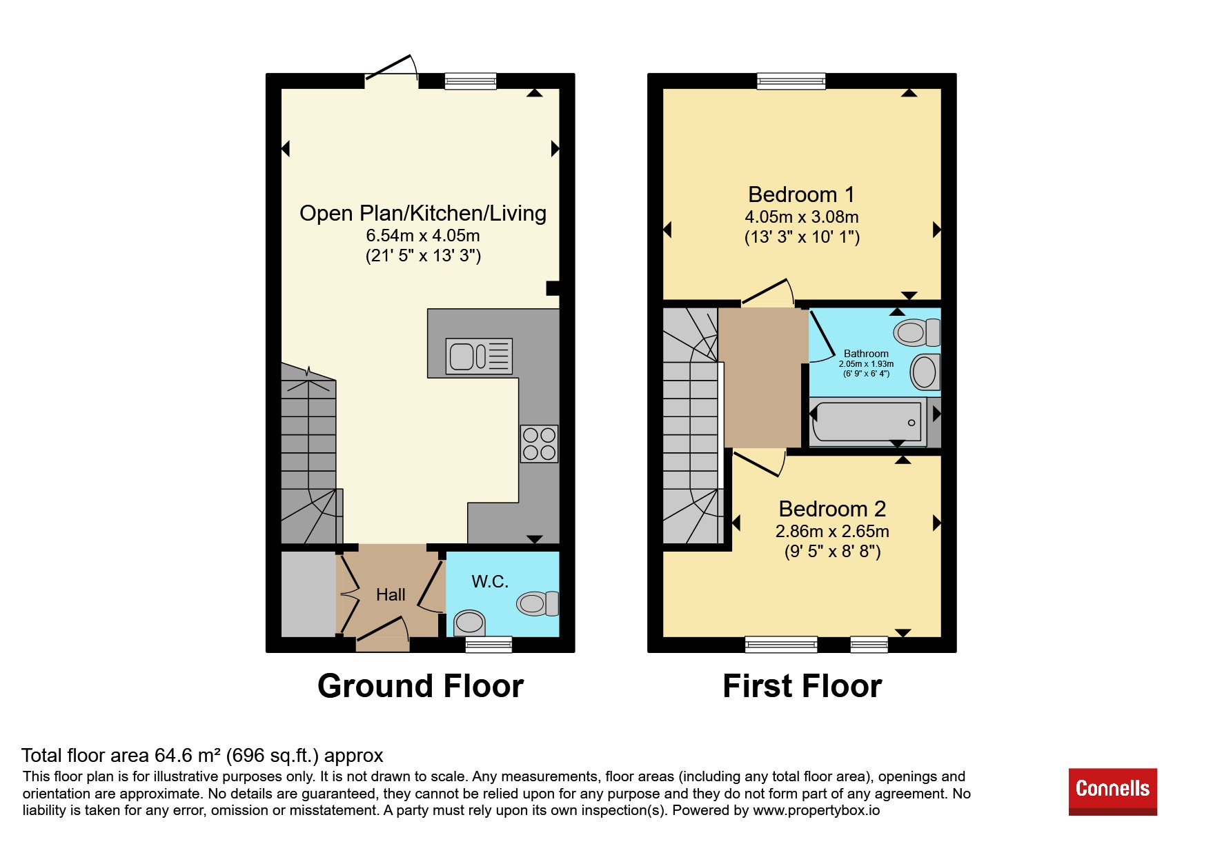 41, Nelsons Way, SOUTHAM floorplan