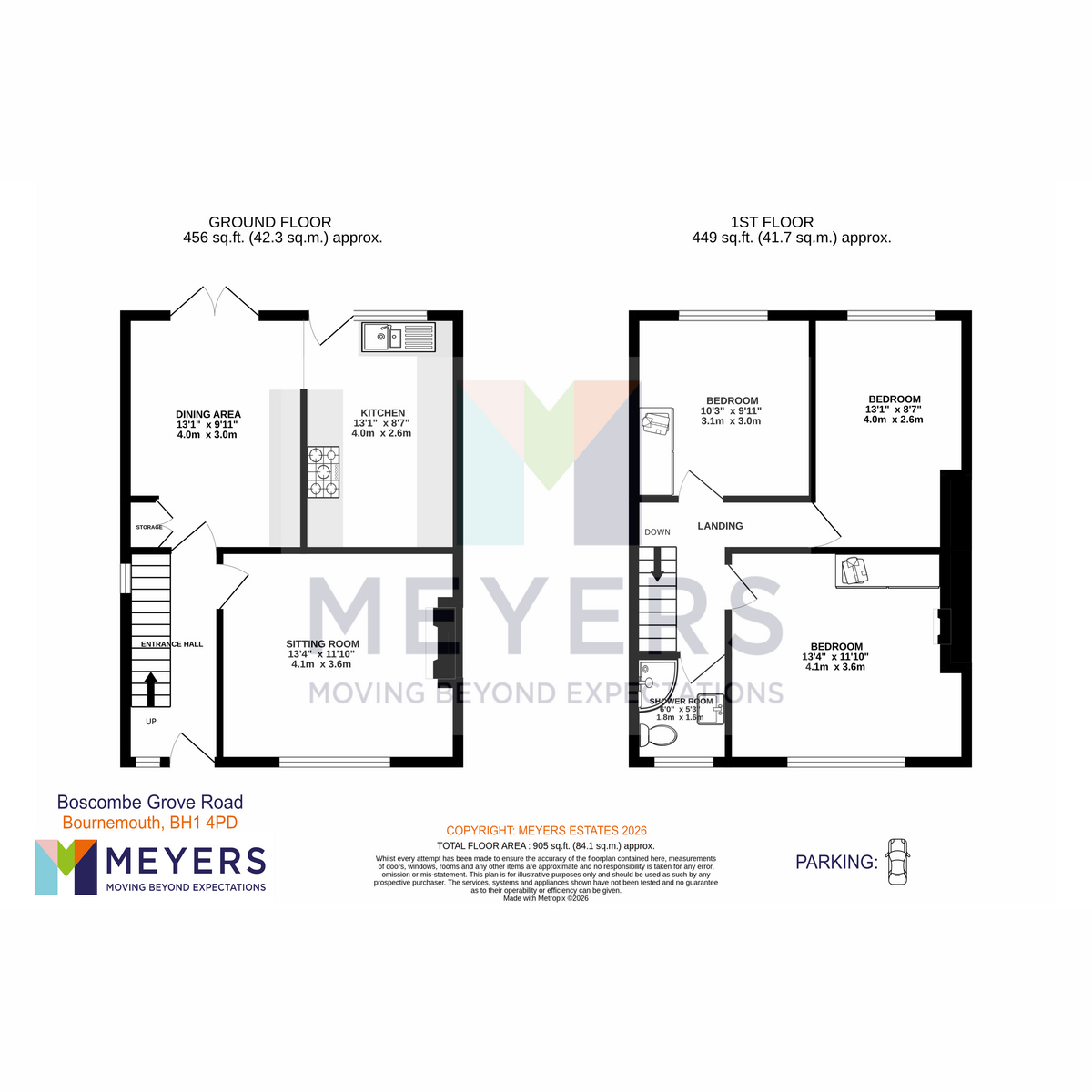 36, Boscombe Grove Road, Bournemouth floorplan