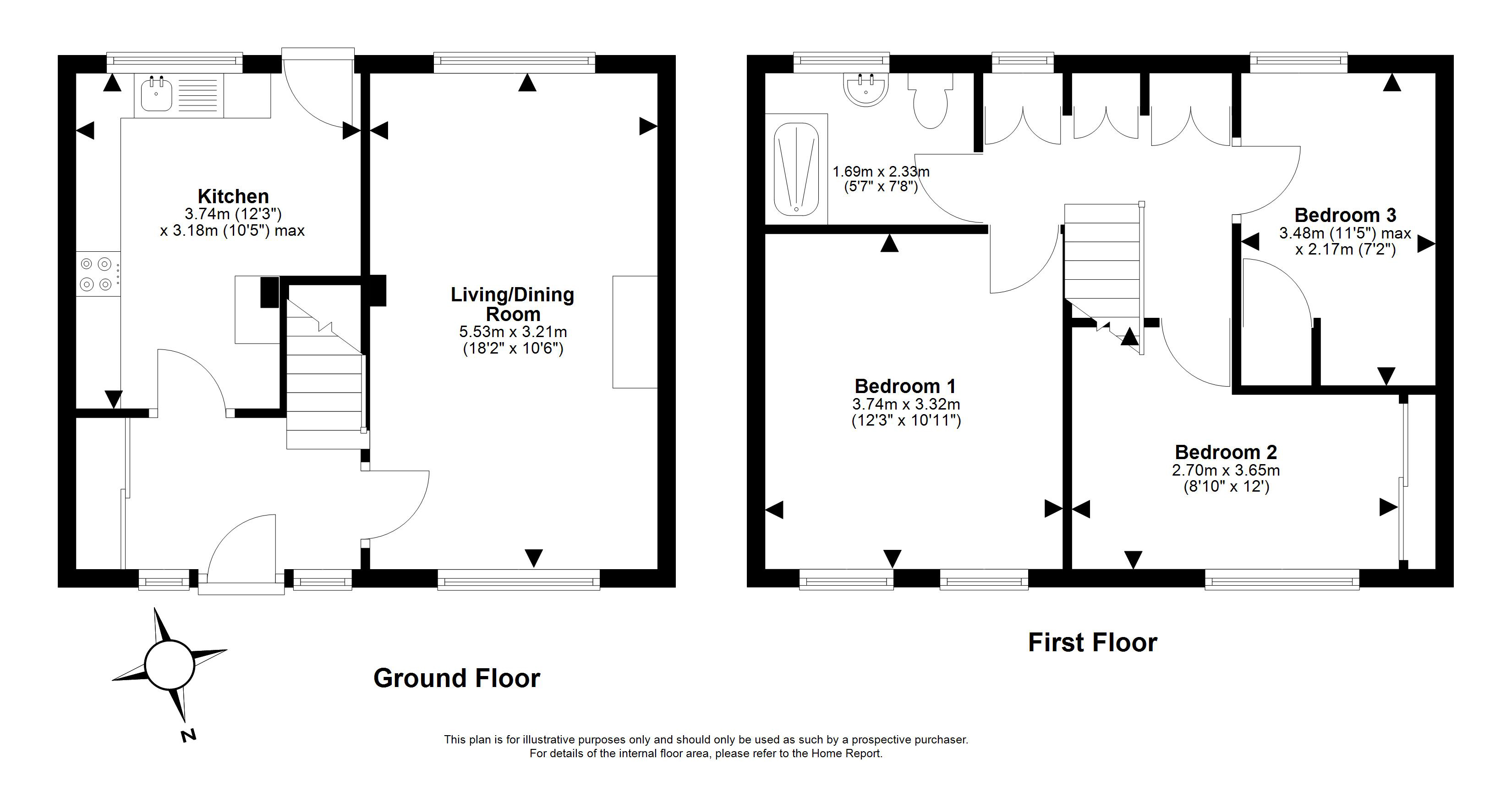 9, Annfield Court, Macmerry, East Lothian floorplan