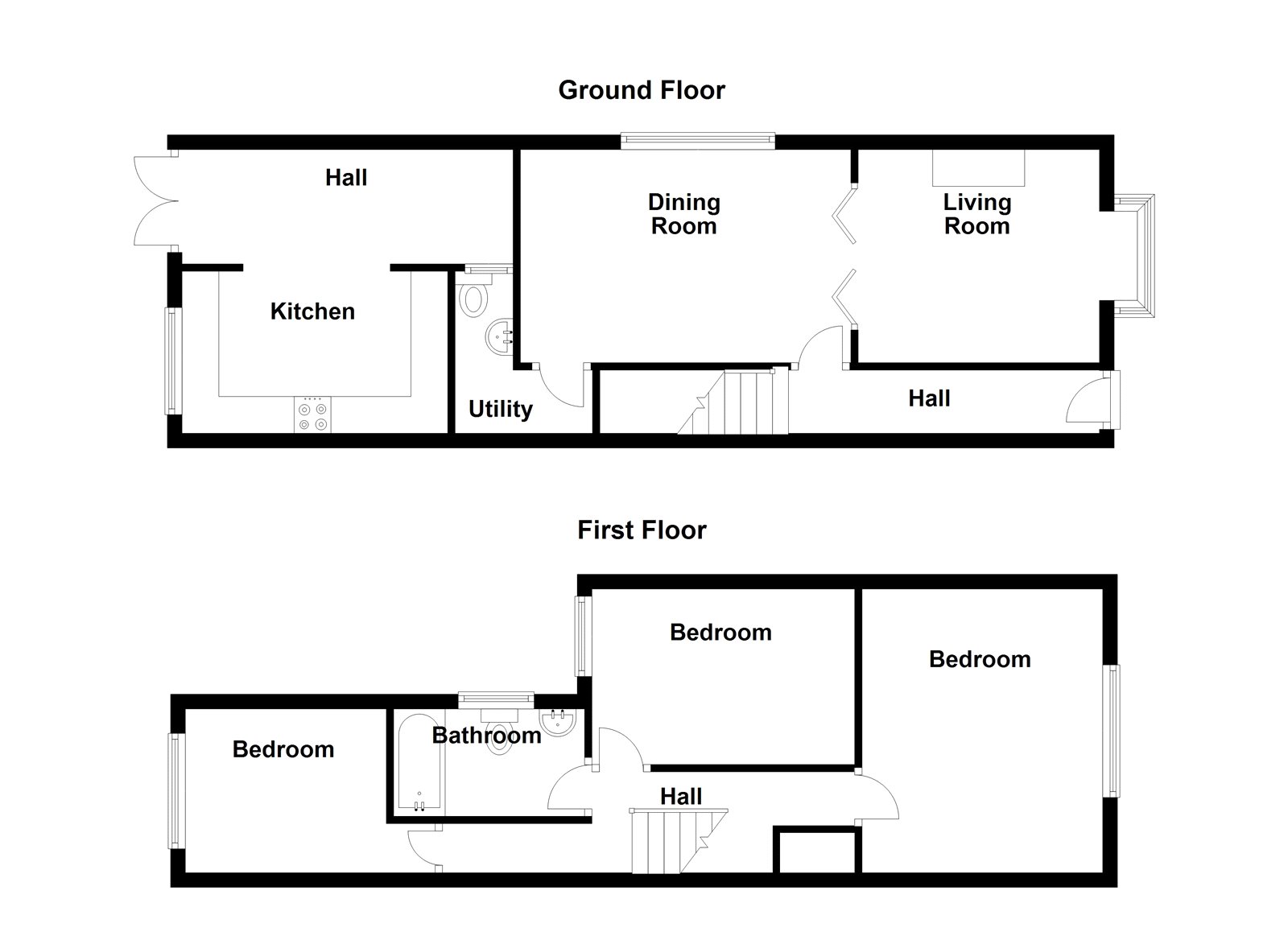 351, Straight Road, Essex floorplan